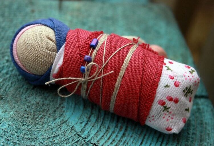 diaper dolls as health charms