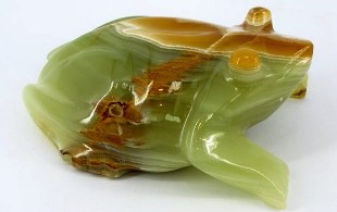 Gold frog